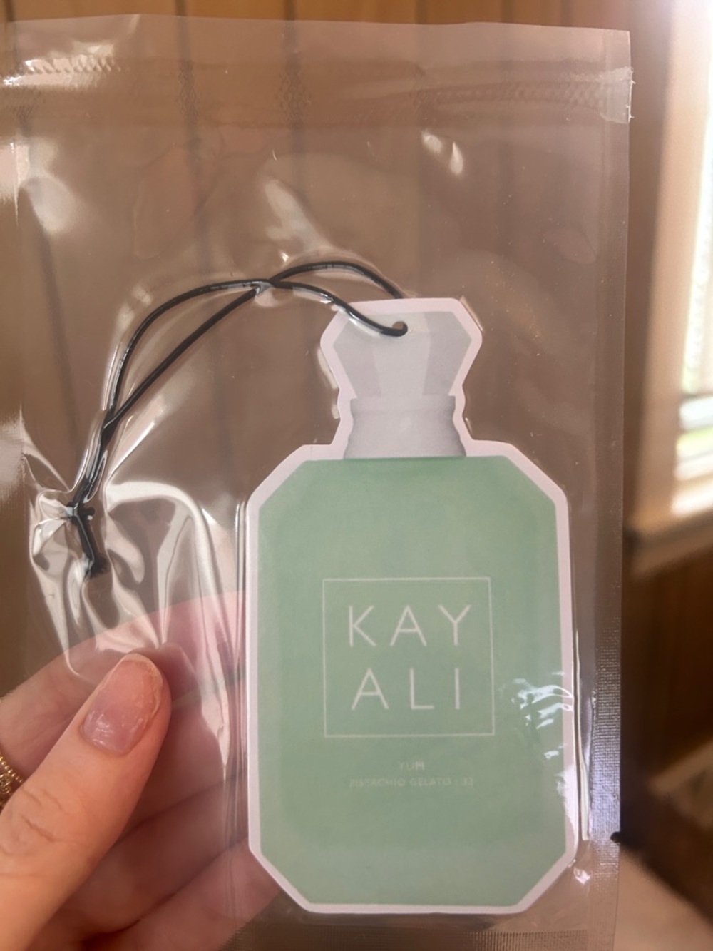 Kay Ali pistachio gelato car freshie